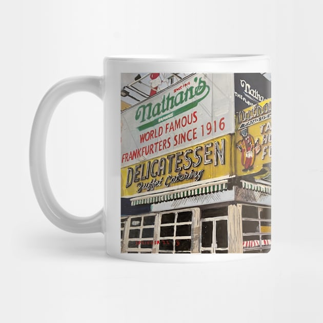 Nathan's - Coney Island by gjspring